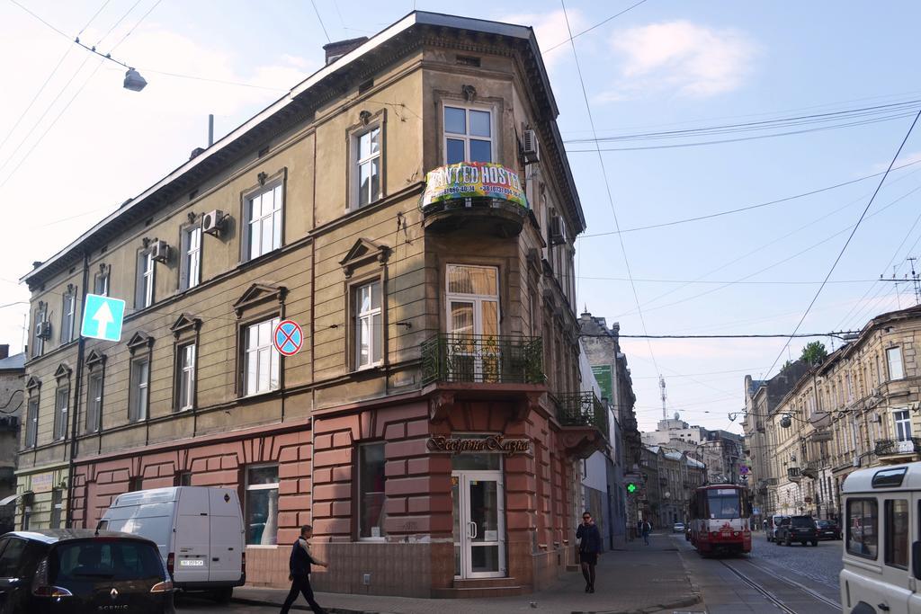 Wanted Hostel Lviv Eksteriør billede